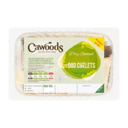Cawoods Dry Salted Cod Cutlets 150G